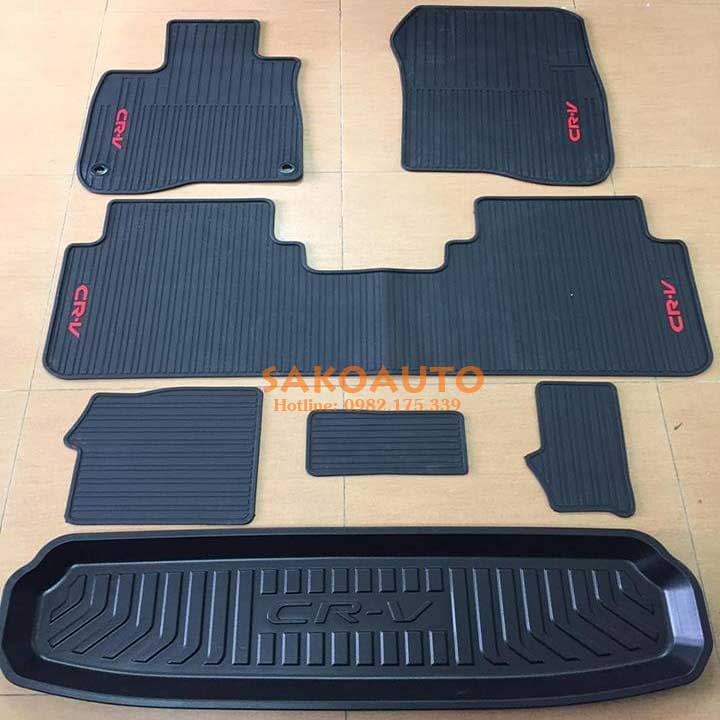 bộ lót chân theo xe honda crv 2019