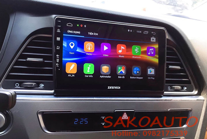 Màn hình theo xe sonata 2017