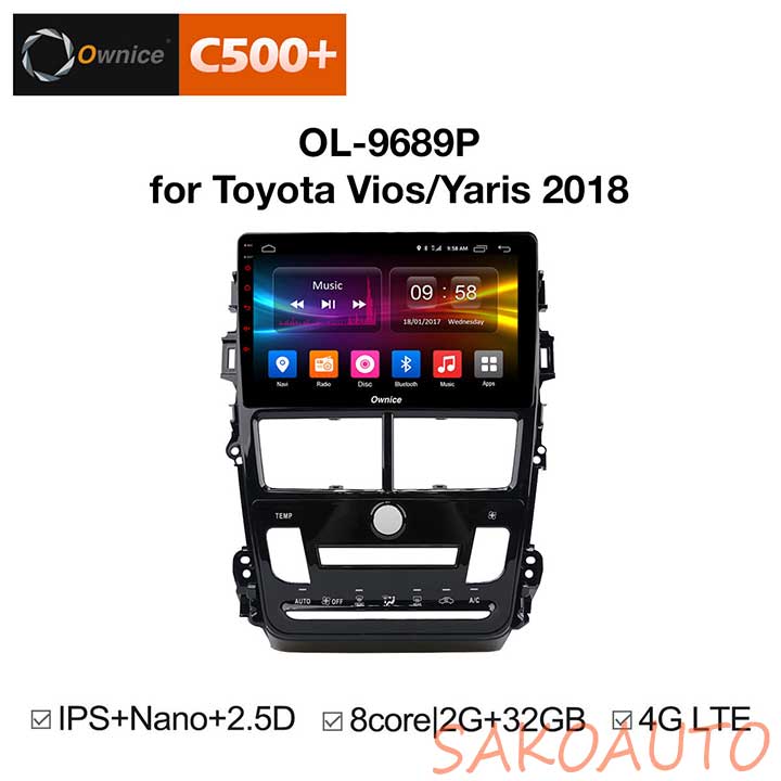 xe vios lắp màn hình dvd.