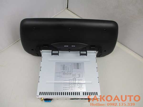 màn hình android cho xe hyundai santafe 2019