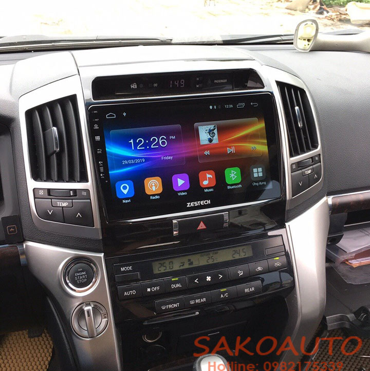 Màn hình android xe land cruiser