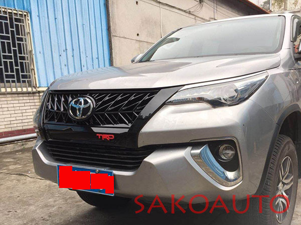 độ mặt calang cho xe fortuner 2019