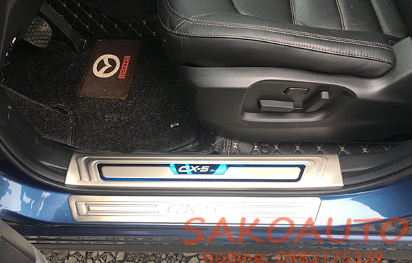ốp bậc cửa mazda cx5 2020