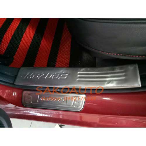 nẹp innox cửa mazda 3