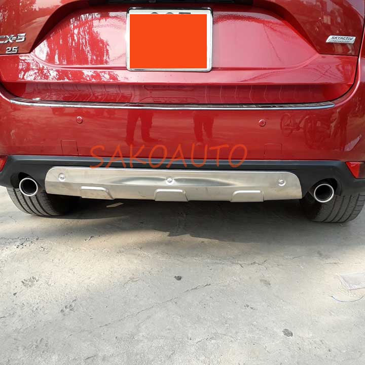 lắp bảo vệ cản trước xe mazda cx5 2019