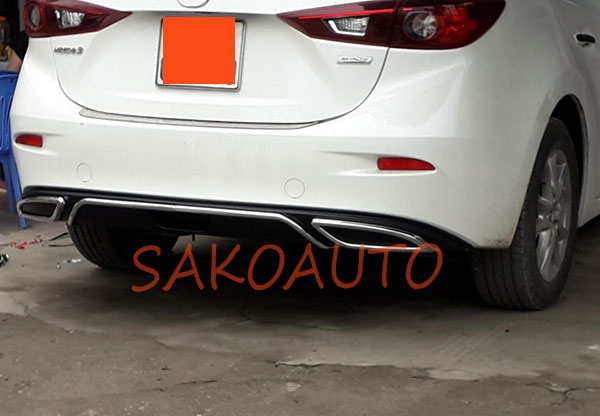 ốp pô mazda 3 2019