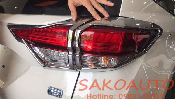 viền đèn hậu rush 2019