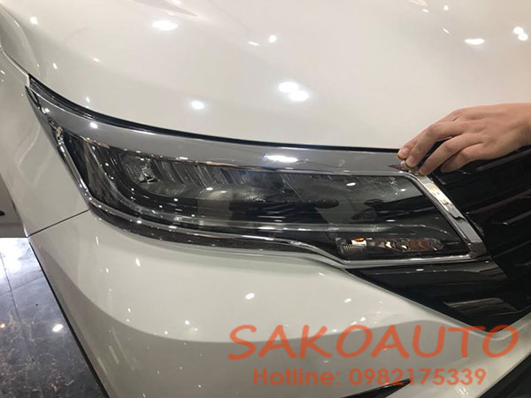 viền đèn pha rush 2019