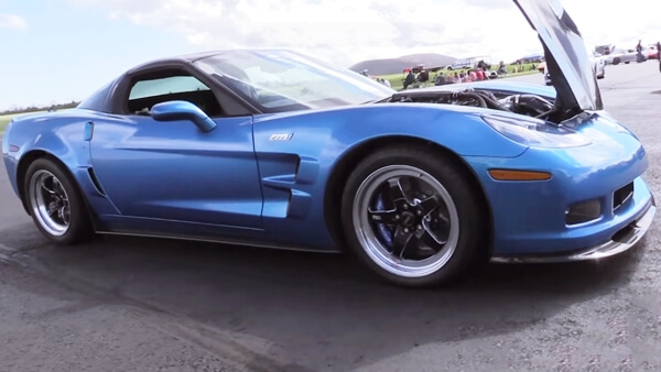 [Video] Chevrolet Corvette ZR1 độ hơn 1000 mã lực đua drag racing 800m