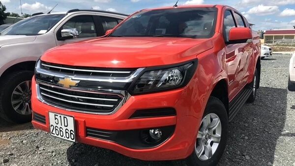 Chevrolet Colorado bổ sung thêm màu cam mới Orange Crush