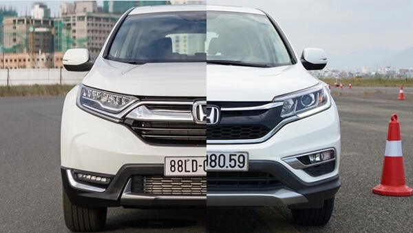 So sánh xe Honda CR-V 1.5 Vtec Turbo 2019 mới và CR-V 2.4 AT