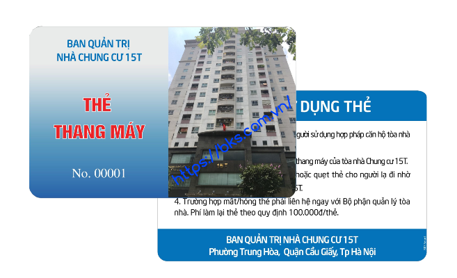 thẻ cư dân, thẻ gửi xe, thẻ từ chống sao chép và copy thẻ
