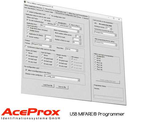 727-53 USB MIFARE® Programmer