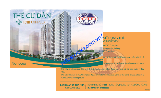 thẻ cư dân, thẻ gửi xe, thẻ từ chống sao chép và copy thẻ