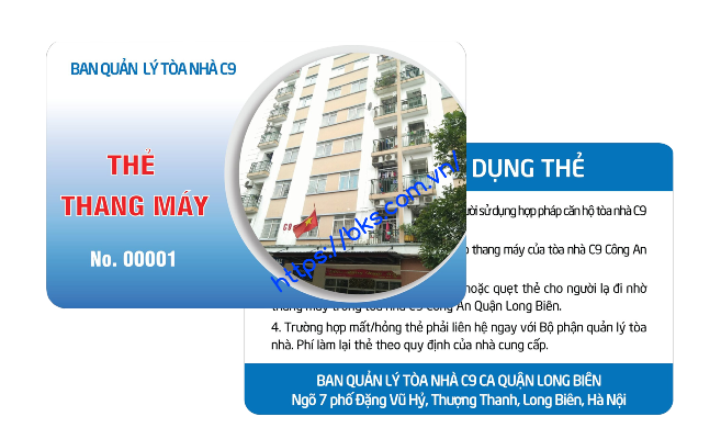 thẻ cư dân, thẻ gửi xe, thẻ từ chống sao chép và copy thẻ