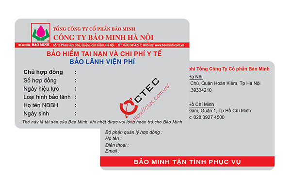 sản xuất, in ấn Thẻ nhựa PVC, Thẻ VIP