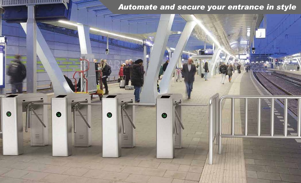 Cửa kiểm soát Tripod Turnstile