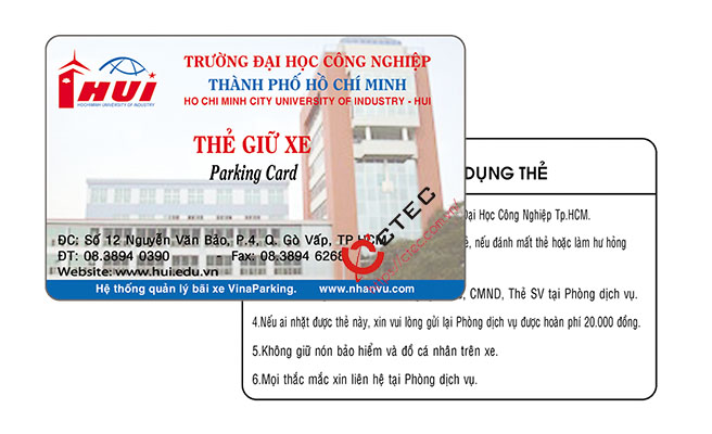 Sản xuất, In ấn Thẻ từ/Thẻ Cư dân/thẻ gửi xe