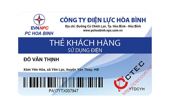 sản xuất, in ấn Thẻ nhựa PVC, Thẻ VIP