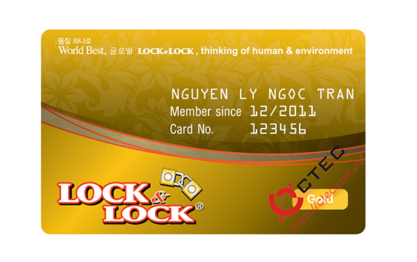 sản xuất, in ấn Thẻ nhựa PVC, Thẻ VIP