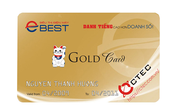 sản xuất, in ấn Thẻ nhựa PVC, Thẻ VIP