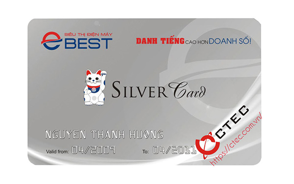 sản xuất, in ấn Thẻ nhựa PVC, Thẻ VIP