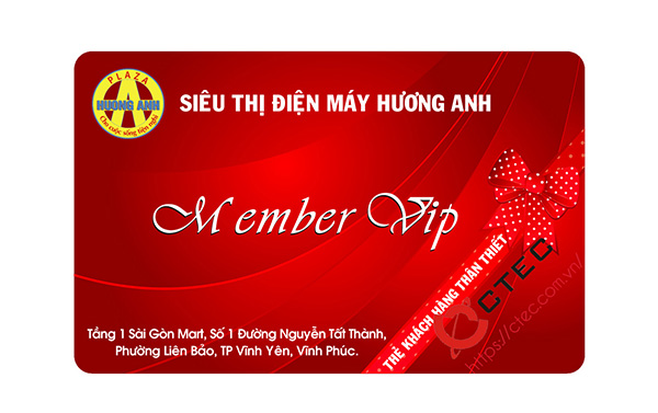sản xuất, in ấn Thẻ nhựa PVC, Thẻ VIP