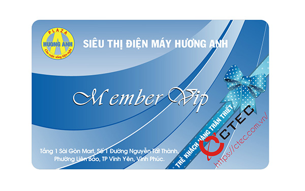 sản xuất, in ấn Thẻ nhựa PVC, Thẻ VIP
