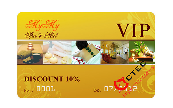 sản xuất, in ấn Thẻ nhựa PVC, Thẻ VIP