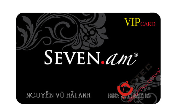 sản xuất, in ấn Thẻ nhựa PVC, Thẻ VIP