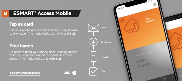 kiểm soát thang máy bằng Mobile NFC/BLE