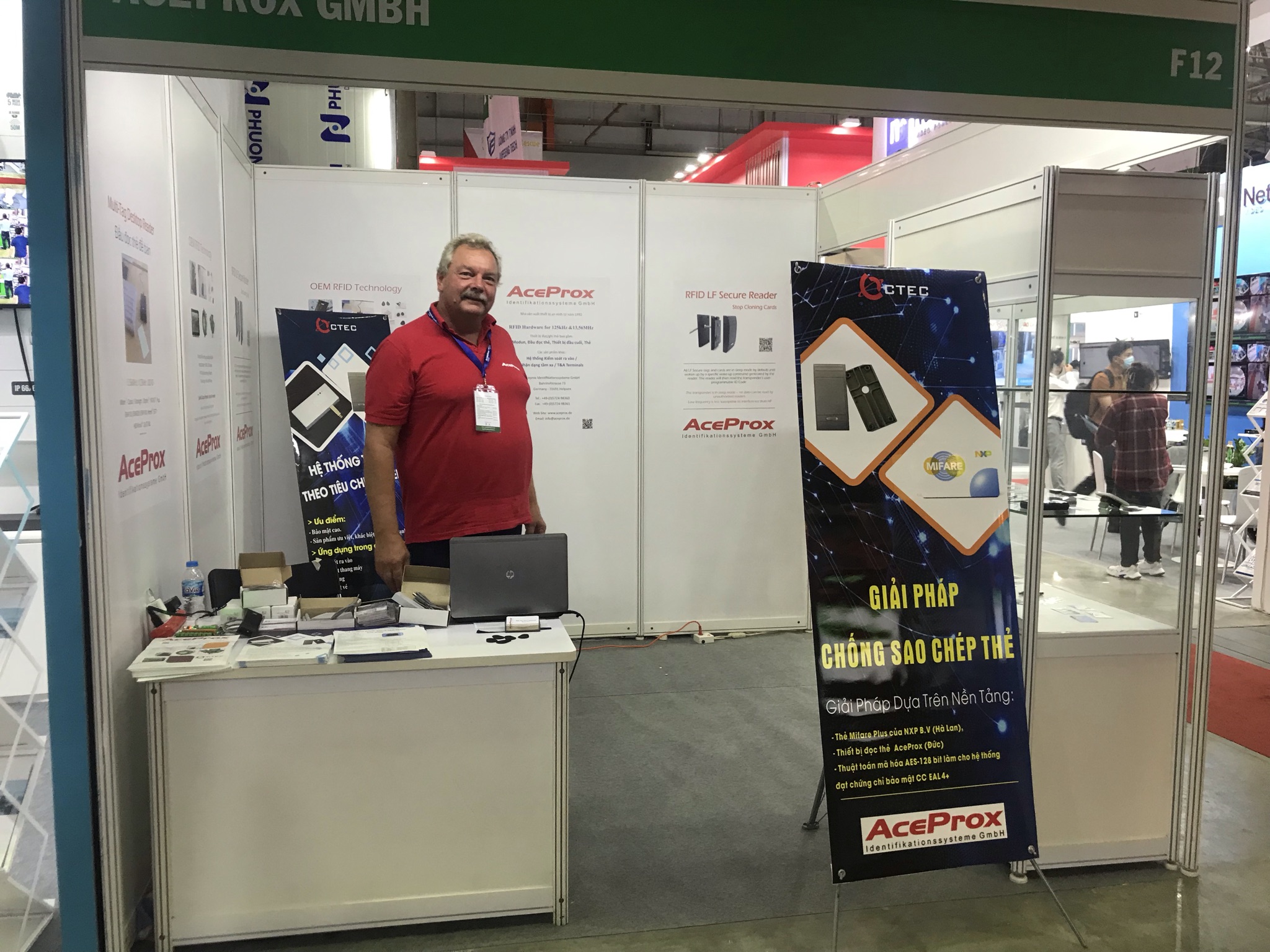 Công ty CP Công nghệ Thẻ Quốc tế tham gia triển lãm Secutech Vietnam 2022