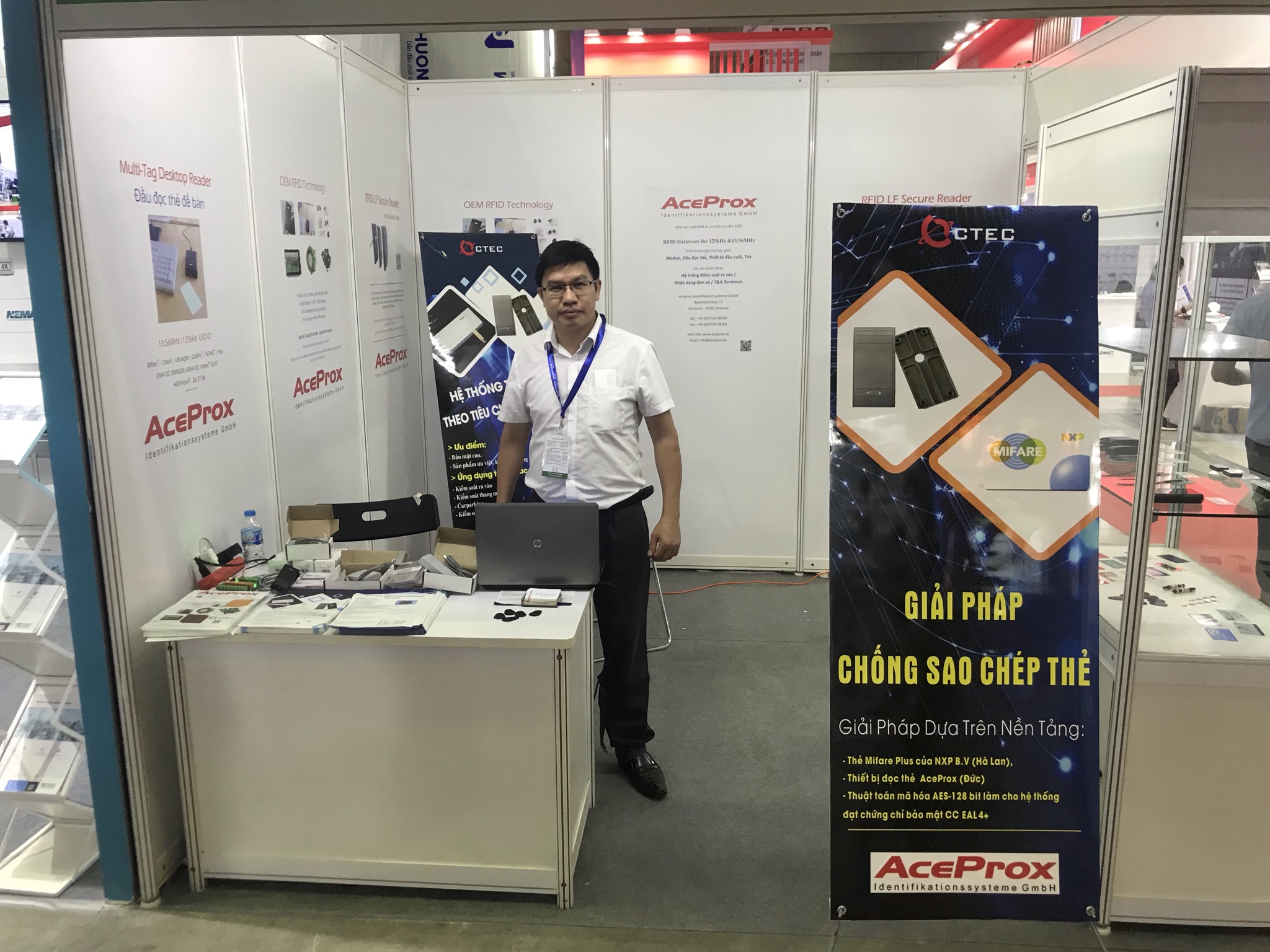 Công ty CP Công nghệ Thẻ Quốc tế tham gia triển lãm Secutech Vietnam 2022