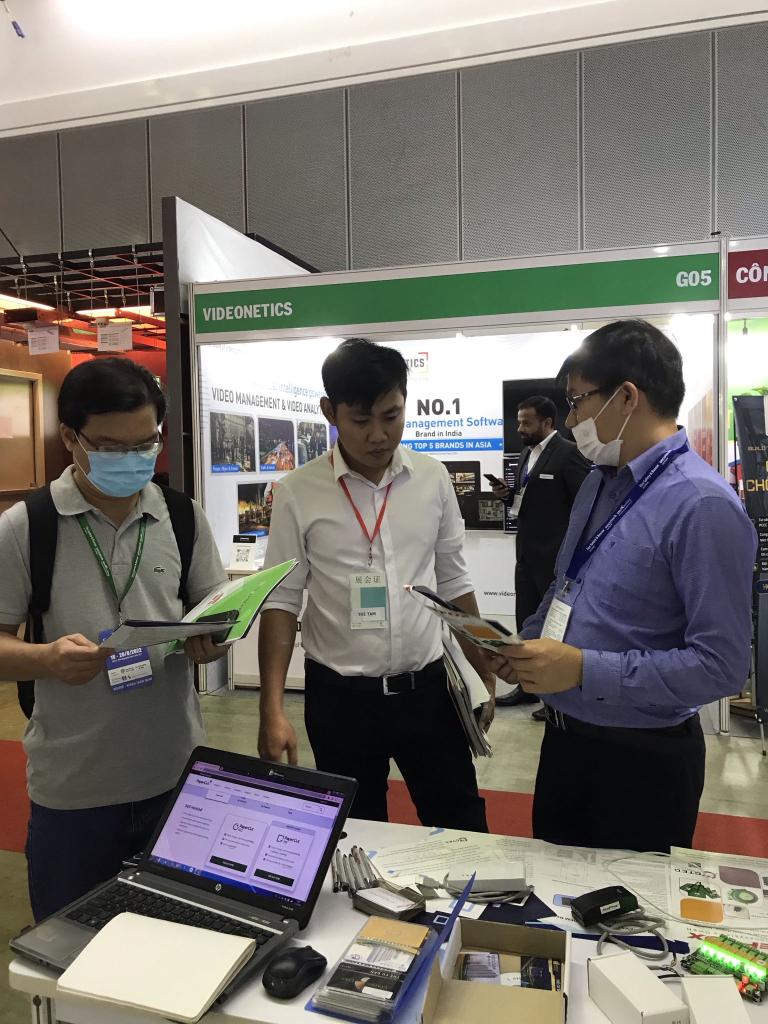 Công ty CP Công nghệ Thẻ Quốc tế tham gia triển lãm Secutech Vietnam 2022