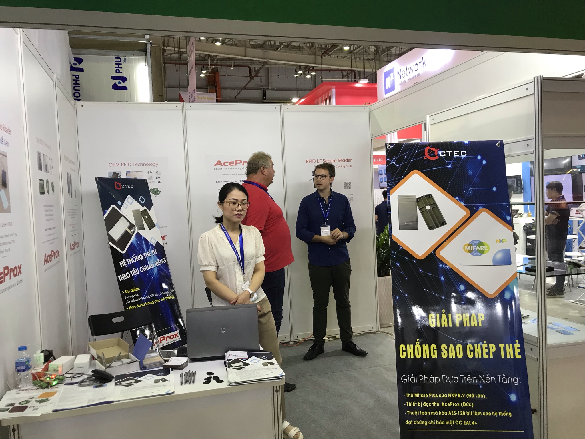 Công ty CP Công nghệ Thẻ Quốc tế tham gia triển lãm Secutech Vietnam 2022