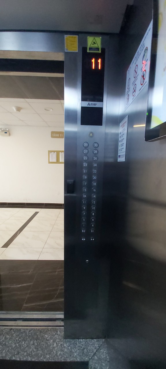 Kiểm soát phân tầng thang máy tòa nhà chung cư tại Khu nhà ở Quân đội K35 Tân Mai