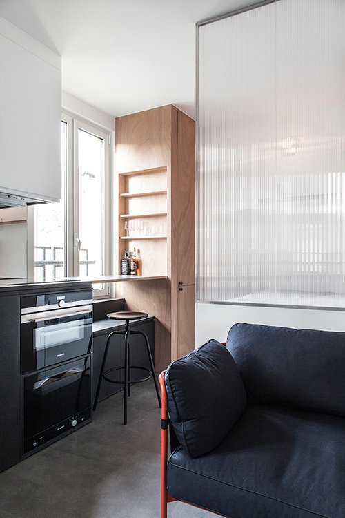 Căn hộ 28 m2 có đủ mọi không gian tiện ích