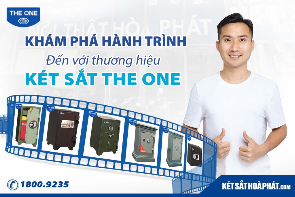 Két sắt Hòa Phát thay đổi thương hiệu thành két sắt The One