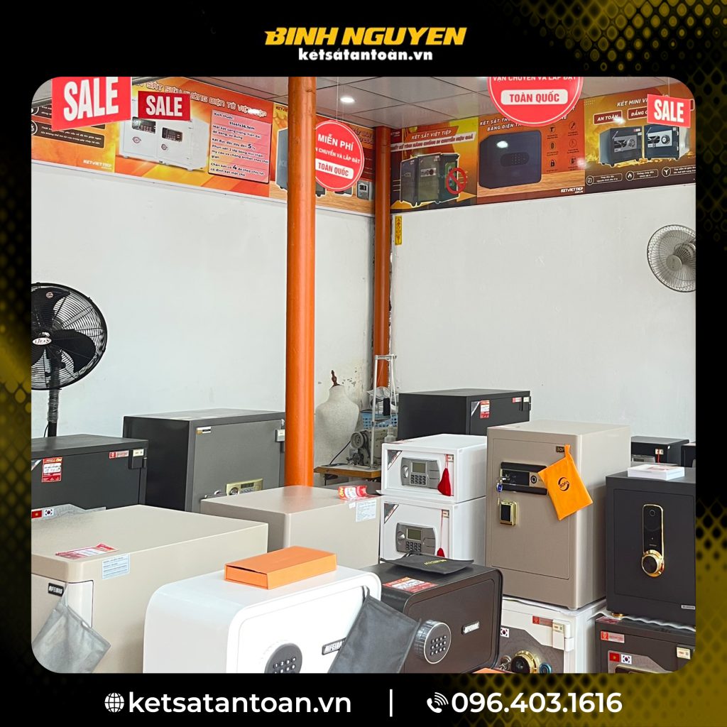 Cam kết chất lượng két sắt Bình Nguyên chính hãng, uy tín