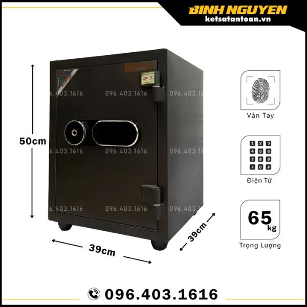 KÉT SẮT VÂN TAY ĐIỆN TỬ VIỆT TIỆP KVTSC50 GIÁ THÀNH PHẢI CHĂNG