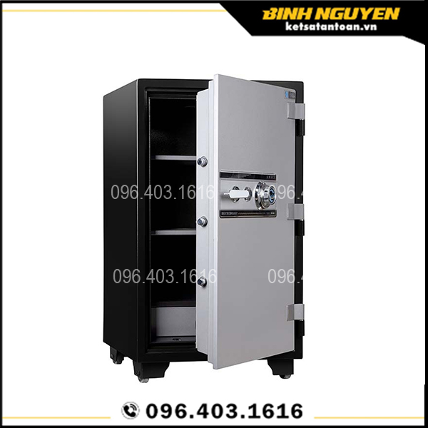 Két sắt Solid SLS-100C khóa cơ an toàn chống cháy Hàn Quốc