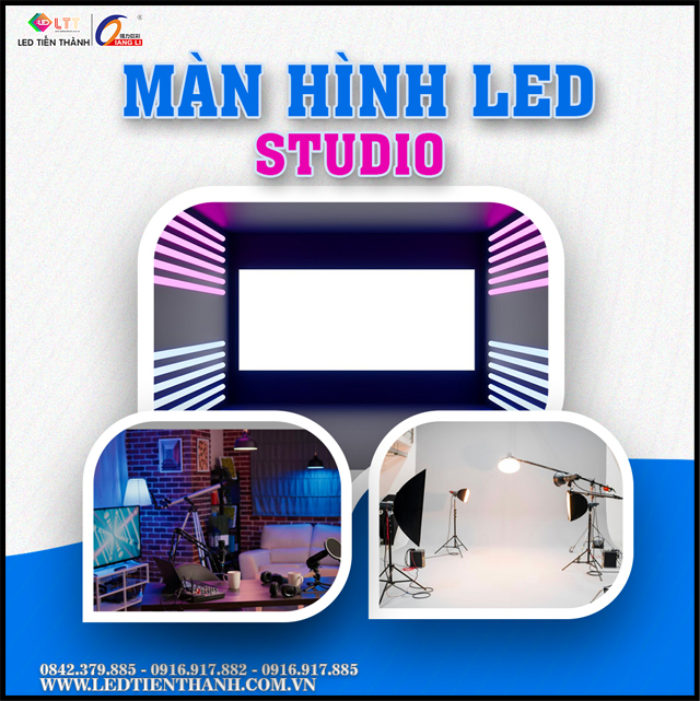 màn hình led studio
