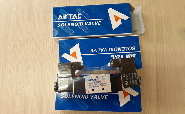 Lưu ý lắp đặt van từ khí nén Aritac 4V220-08