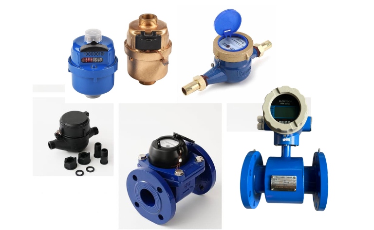 Các loại đồng hồ đo nước