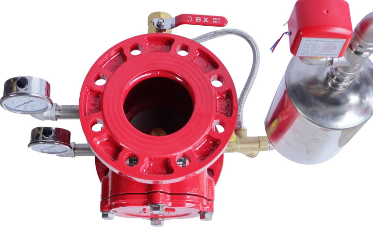 Cấu tạo van báo động AUT