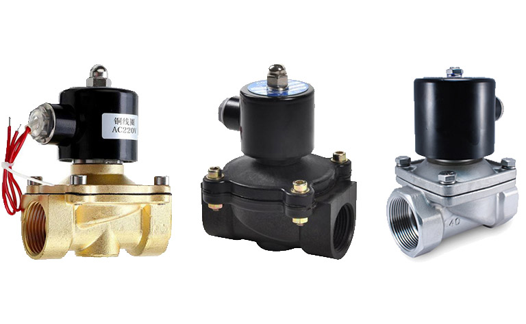 Van điện từ đồng - nhựa - inox