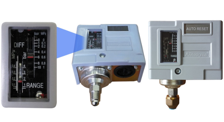 Công tắc áp suất 10 bar thông báo chỉ số chính xác