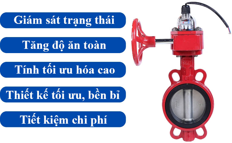 Đặc điểm nổi trội van bướm tín hiệu điện AUT