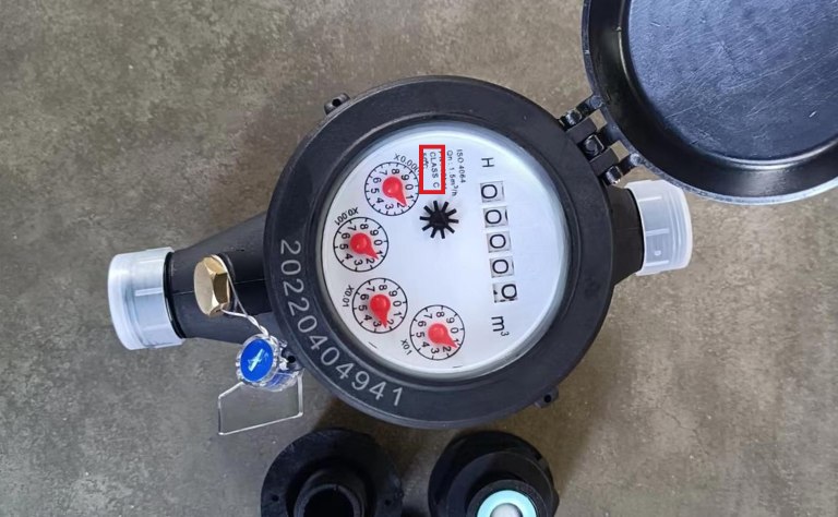 Đồng hồ đo nước cấp C