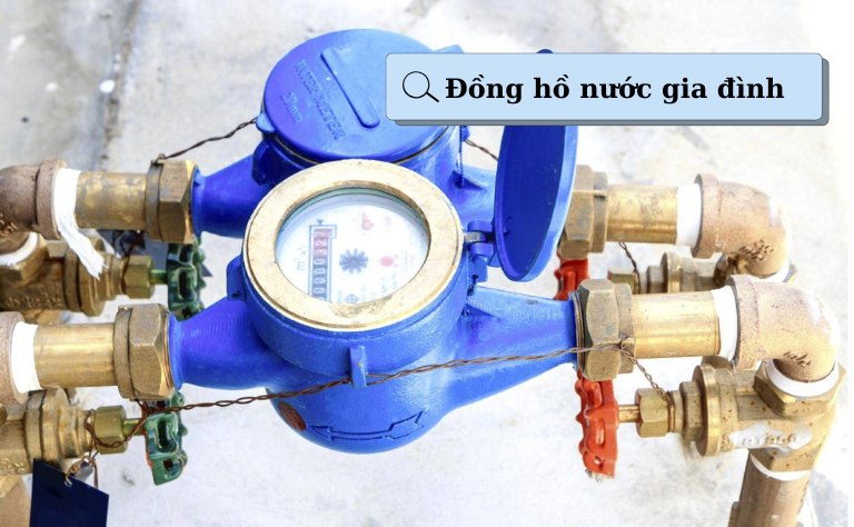 Đồng hồ nước gia đình